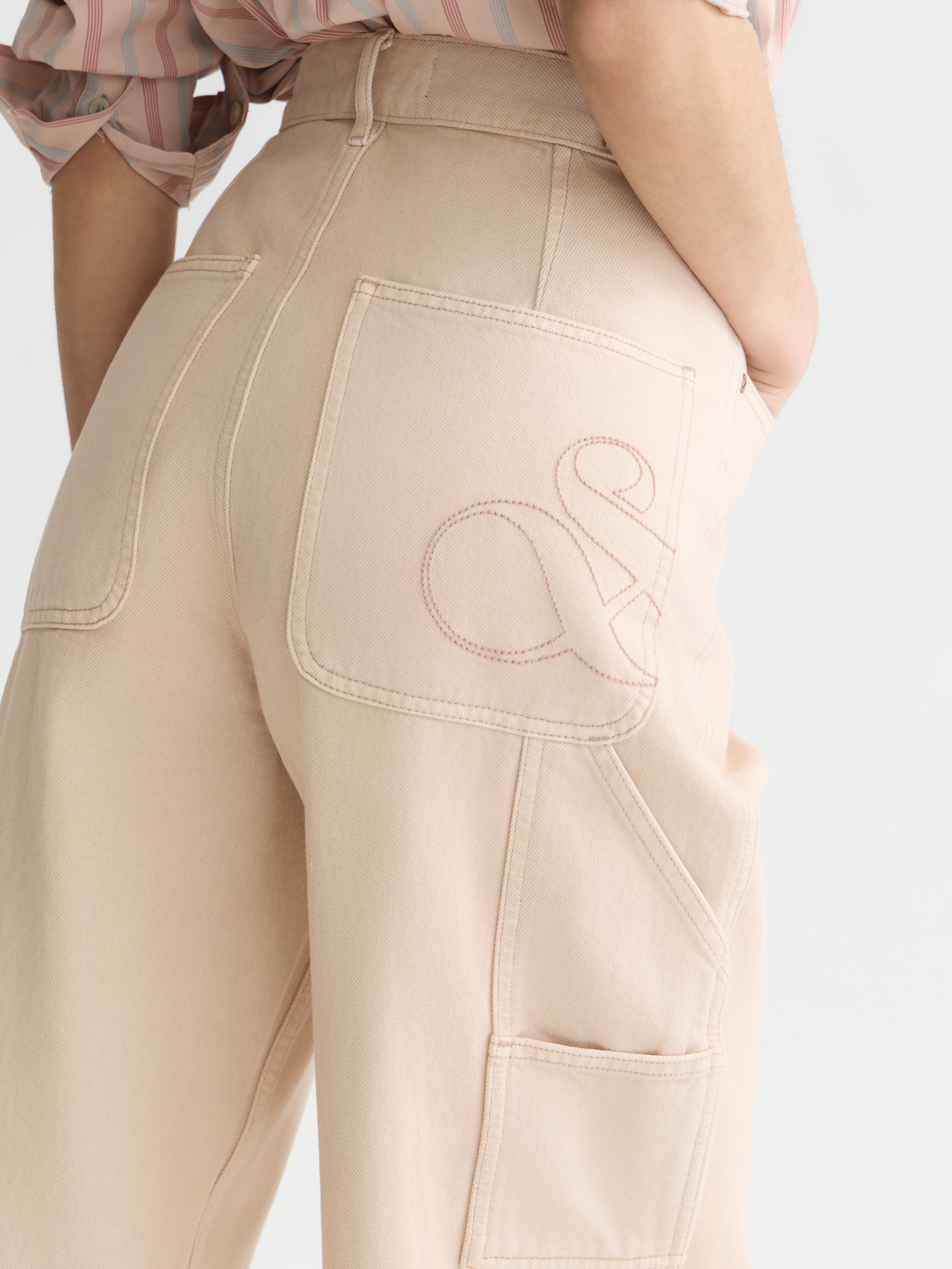 Cleo Wide Leg  - Rose Dust