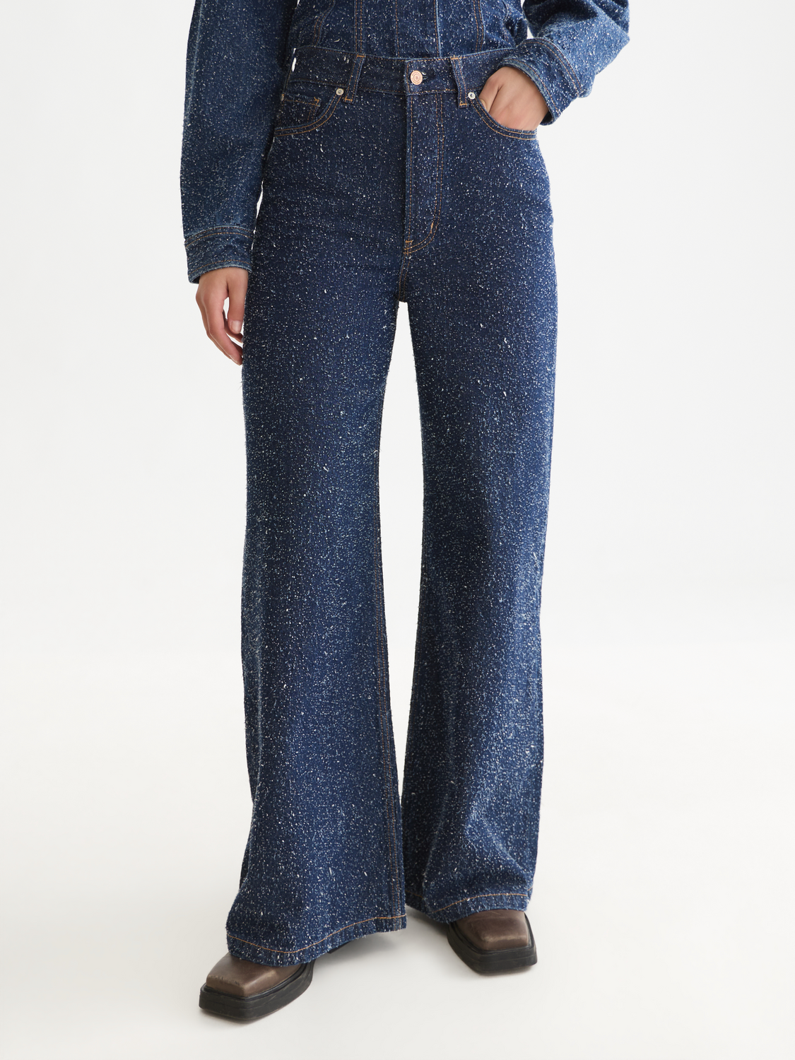The Wave Super Wide Leg Denim