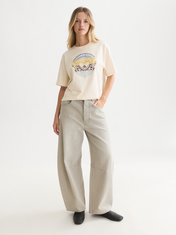 Eve Barrel Leg Denim