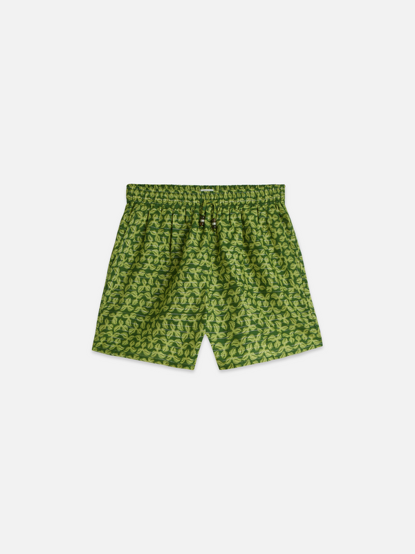 Printed Cotton Shorts