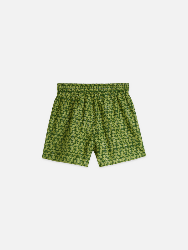 Printed Cotton Shorts